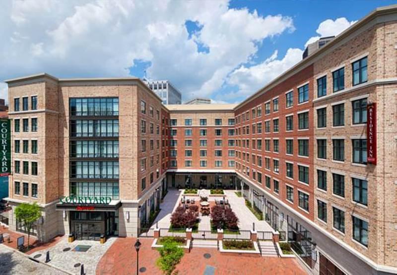 Hotel Courtyard By Marriott Richmond Downtown Exteriér fotografie
